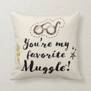 Almofada Você é meu Muggle favorito™