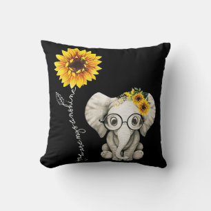 Almofada Você É Meu Presente De Elefante Sunshine Hippie Su