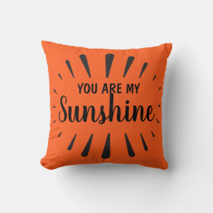 Almofada Você é meu Sunshine Personalizado