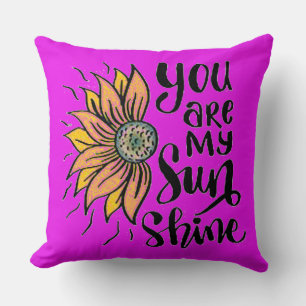 Almofada Você É Meu Travesseiro decorativo De Algodão Sunsh