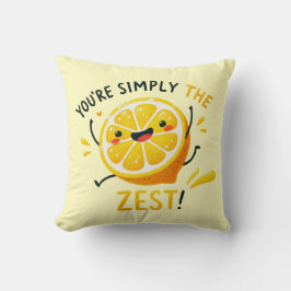 Almofada Você é simplesmente o Design de limão do Zest