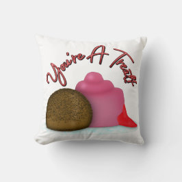 Almofada Você é um Dia de os namorados de morango cheio de