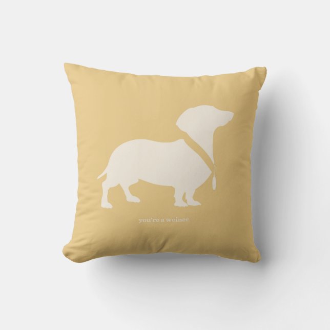 Almofada Você é um Weiner (Frente)