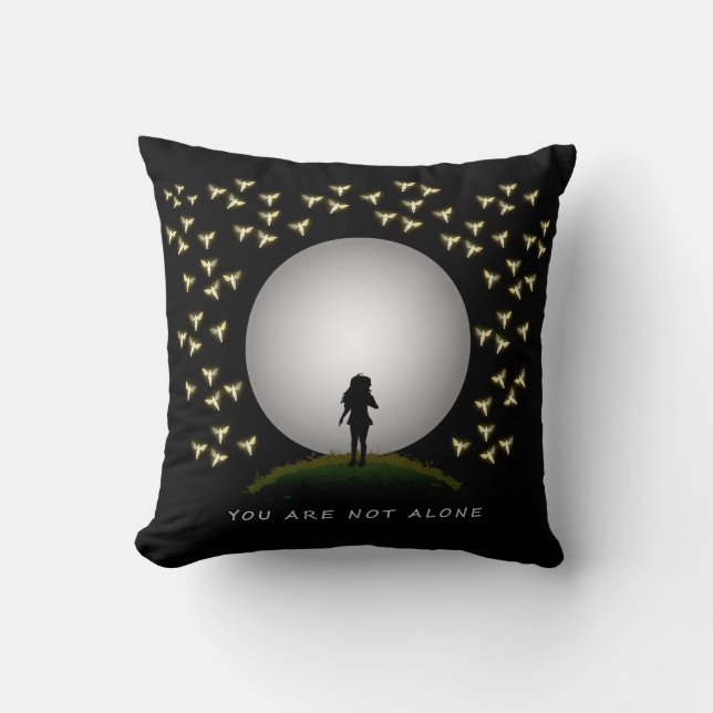 Almofada Você não é uma mensagem de anjo de Travesseiro de  (Frente)