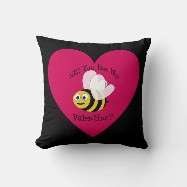 Almofada Você Será Meu? Coração Vermelho (Frente)