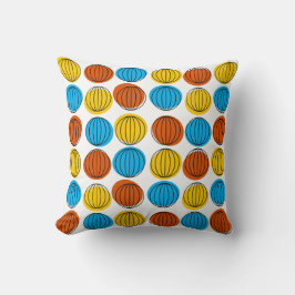 Almofada Volante azul do globo