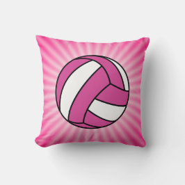 Almofada Voleibol cor-de-rosa