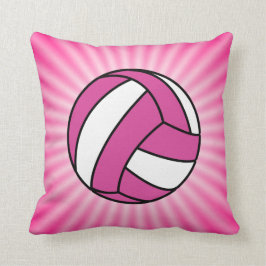 Almofada Voleibol cor-de-rosa