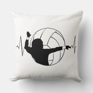 Almofada Voleibol - Pulsação do Jogador de Voleibol