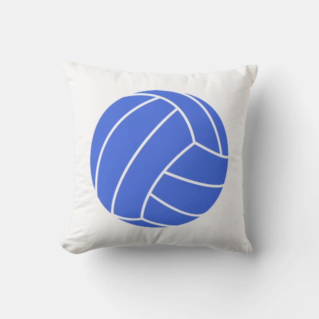 Almofada Voleibol Real Azul e Branco (Frente)
