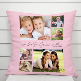 Almofada Vovó, Nós Te Amo Foto Rosa