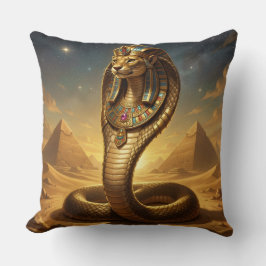 Almofada Wadjet – Egyptian Cobra Goddess