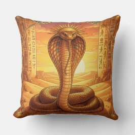Almofada Wadjet – Egyptian Cobra Goddess´1