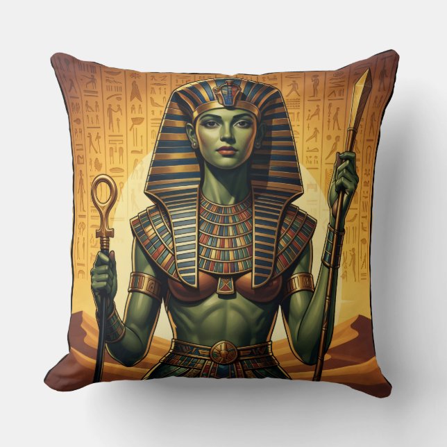 Almofada Wadjet – Egyptian Cobra Goddess´4 (Frente)