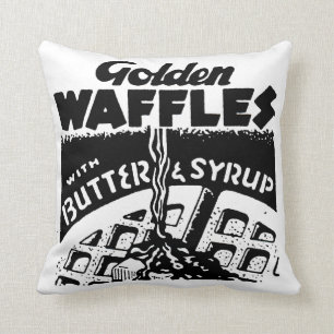 Almofada Waffles do Ouro Retroativo