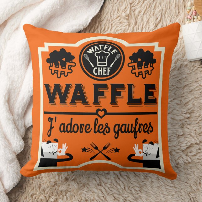 Almofada Waffles Franceses (Cobertor)