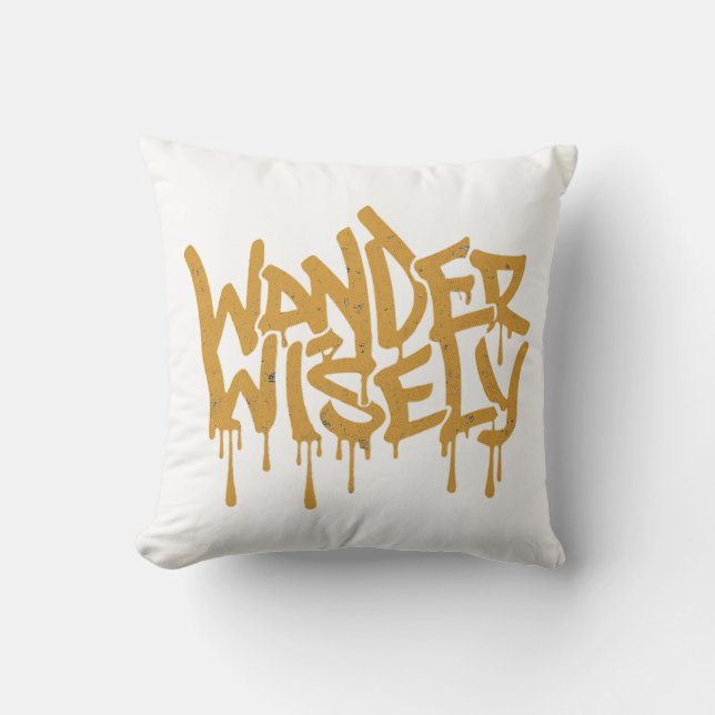 Almofada Wander Wisely (Frente)