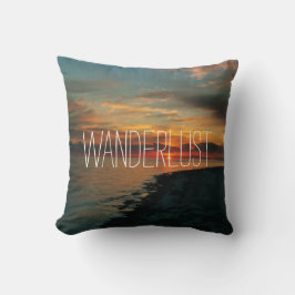 Almofada Wanderlust, travesseiro decorativo