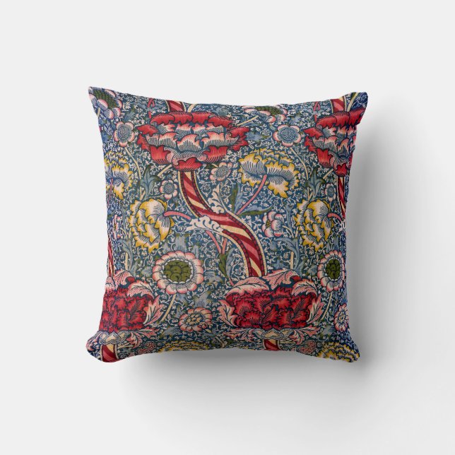 Almofada Wandle, 1884, por William Morris (Frente)