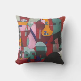 Almofada Wantok no Baixo da Civilização - Ken Gage Art