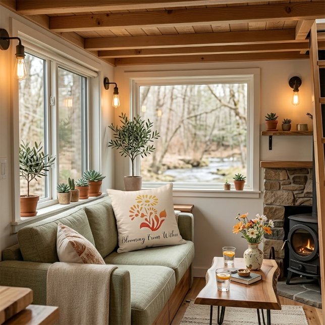 Almofada Warm Floral Growth Cushion (Criador carregado)