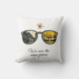 Almofada We saw the same future