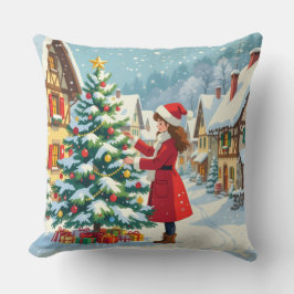 Almofada „Weihnachtliche Harmonie“