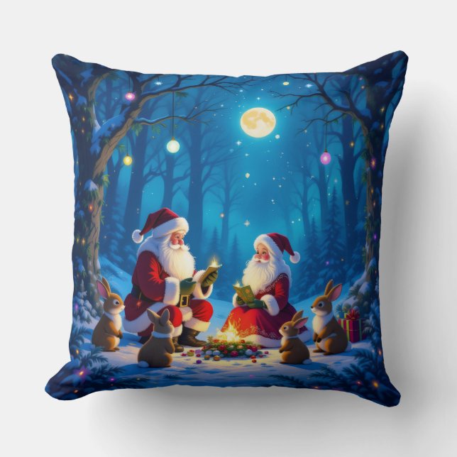 Almofada „Weihnachtliche Harmonie“ (Frente)