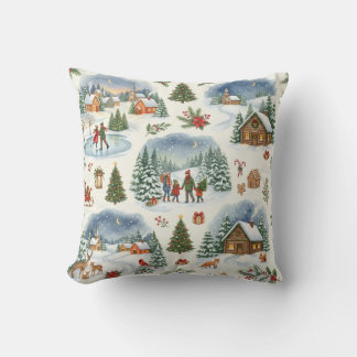 Almofada Weihnachtsmuster Kissen