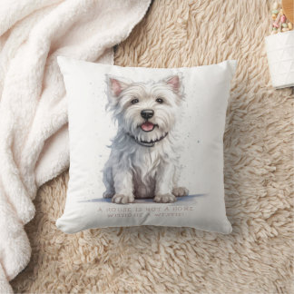 Almofada Westie Cheeky Cute Personalizado