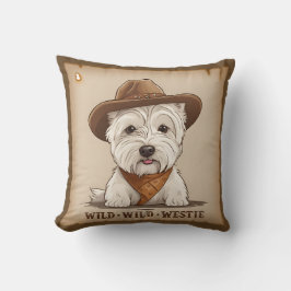 Almofada Westie Cushion - Westie selvagem