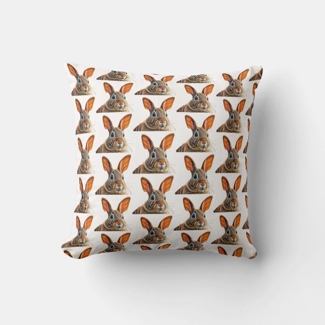 Almofada "Whimsical Bunny (Frente)