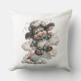 Almofada Whimsical Cute Sheep