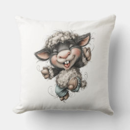 Almofada Whimsical Cute Sheep
