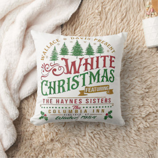 Almofada White Christmas Wallace E Davis Haynes Sister