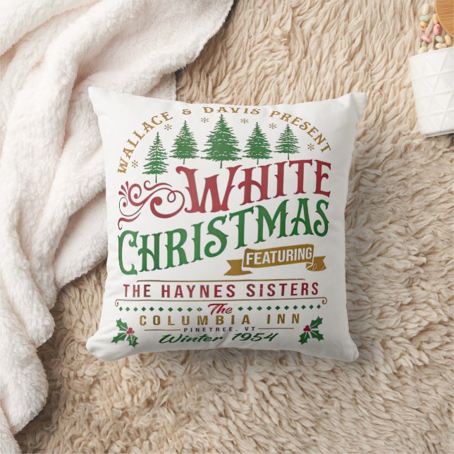 Almofada White Christmas Wallace E Davis Haynes Sister (Cobertor)