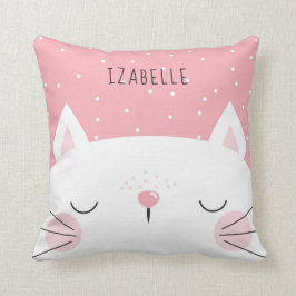 Almofada White Kitten - Nursery Decor - Nome