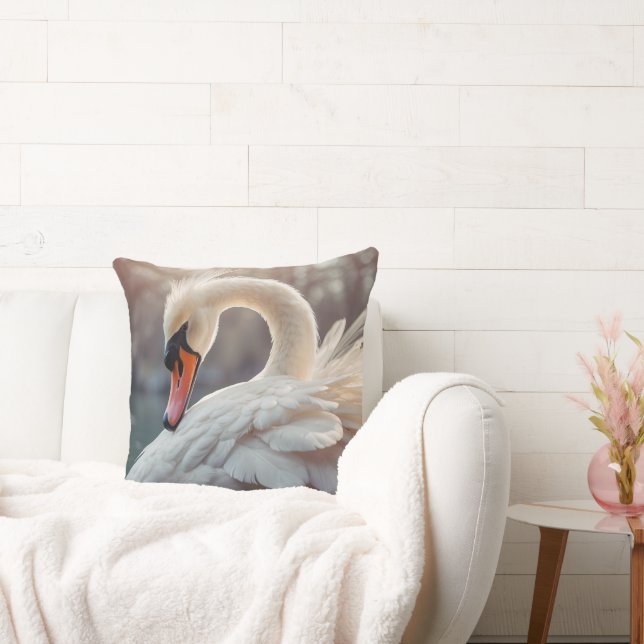 Almofada *~* White Swan Art Nouveau SC1 Tranquil (Sofá)
