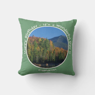 Almofada Whiteface Mountain, Adirondack Autumn Party Items
