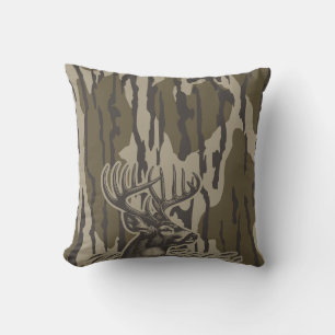 Almofada Whitetail Deer Bottomland Camo Deer Hunting Camo