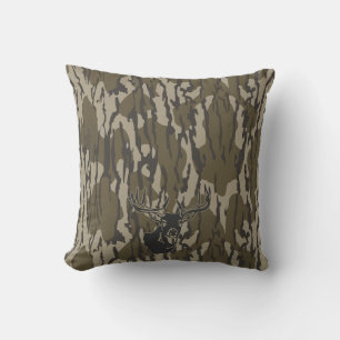 Almofada Whitetail Deer Bottomland Camo Hunting Camo