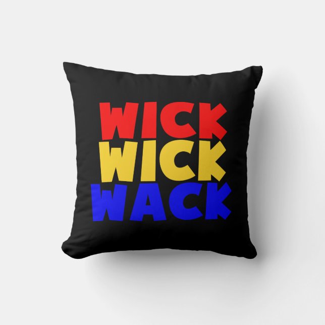 Almofada Wick Wick Wack (Frente)
