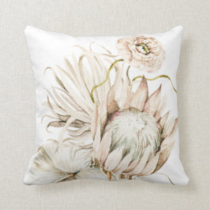 Almofada Wild Boho Protea Pampas Grass Floral