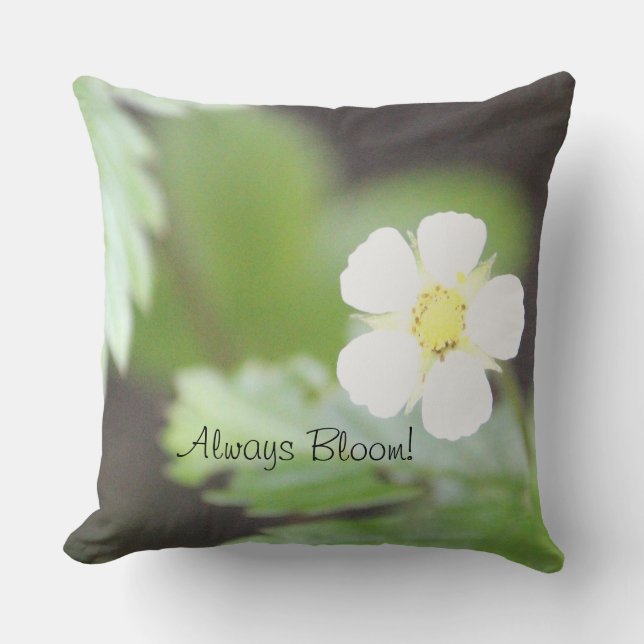 Almofada Wild Strawberry Bloom (Frente)