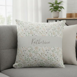 Almofada Wildflower Boho Personalized