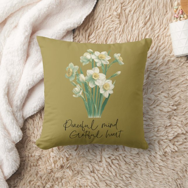 Almofada Wildflower Narciso (Cobertor)