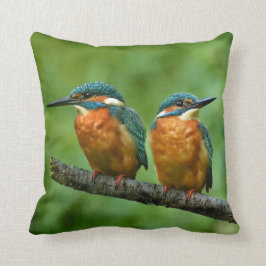 Almofada Wildlife Kingfisher Foto