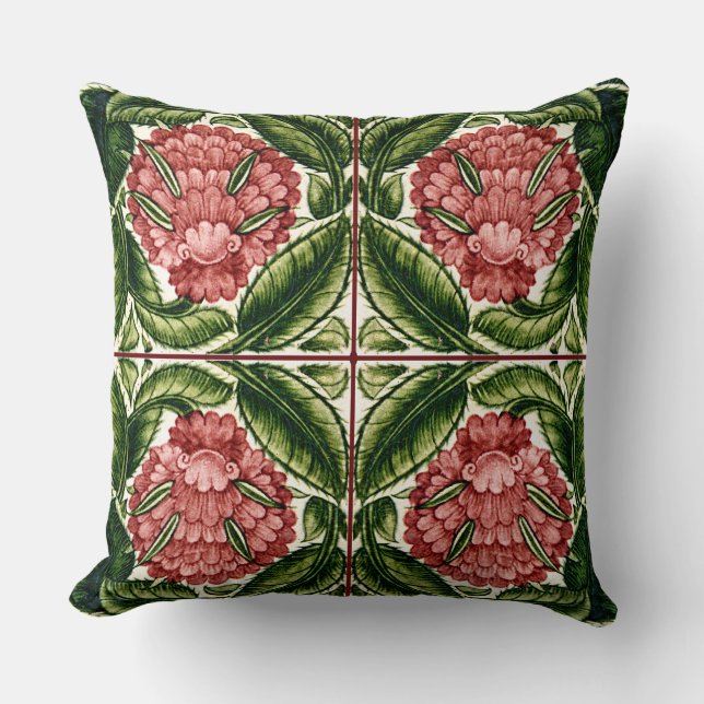 Almofada William De Morgan Victorian Cushions (Frente)