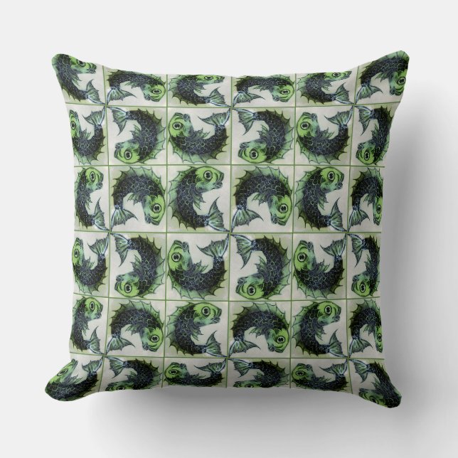 Almofada William De Morgan Victorian Cushions (Frente)