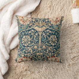 Almofada William Morris Antigo Floral Honeysuckle